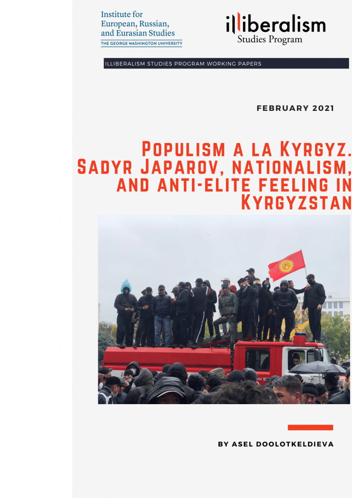 Populism à la Kyrgyz: Sadyr Japarov, Nationalism, and Anti-Elite Sentiment in Kyrgyzstan cover