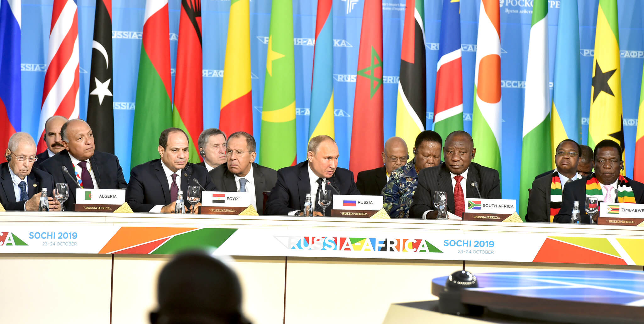 Photo: "Russia-Africa Summit," by GovernmentZA licensed under CC BY-ND 2.0.