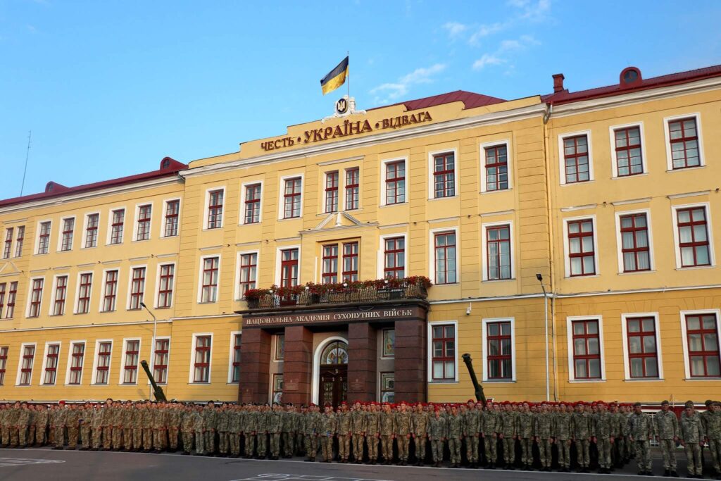 1 Photo posted to the NAA’s Facebook page shows cadets lined up in front of the buildings of the Academy