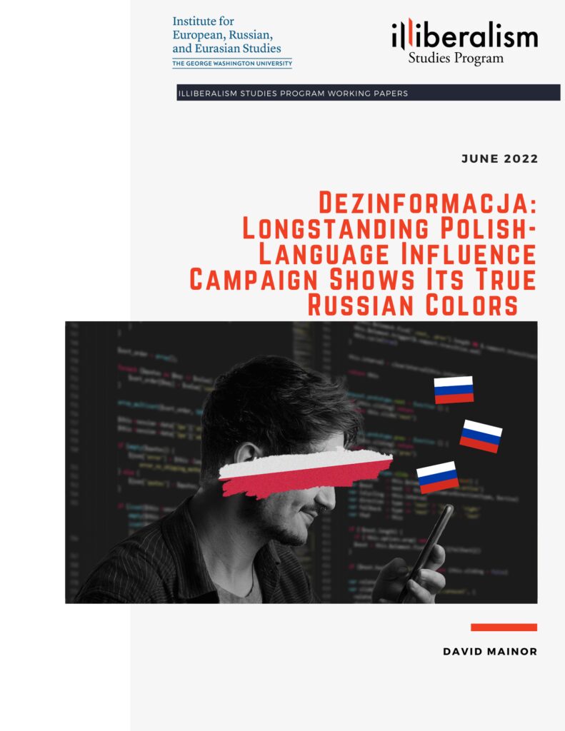 DeZinformacja Longstanding Polish-Language Influence Campaign Shows Its True Russian Colors cover page
